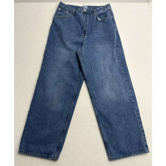 Urban Outfitters BDG Wide Leg Baggy Jeans High Rise Skater Y2K Grunge 34x31 - Picture 1 of 13